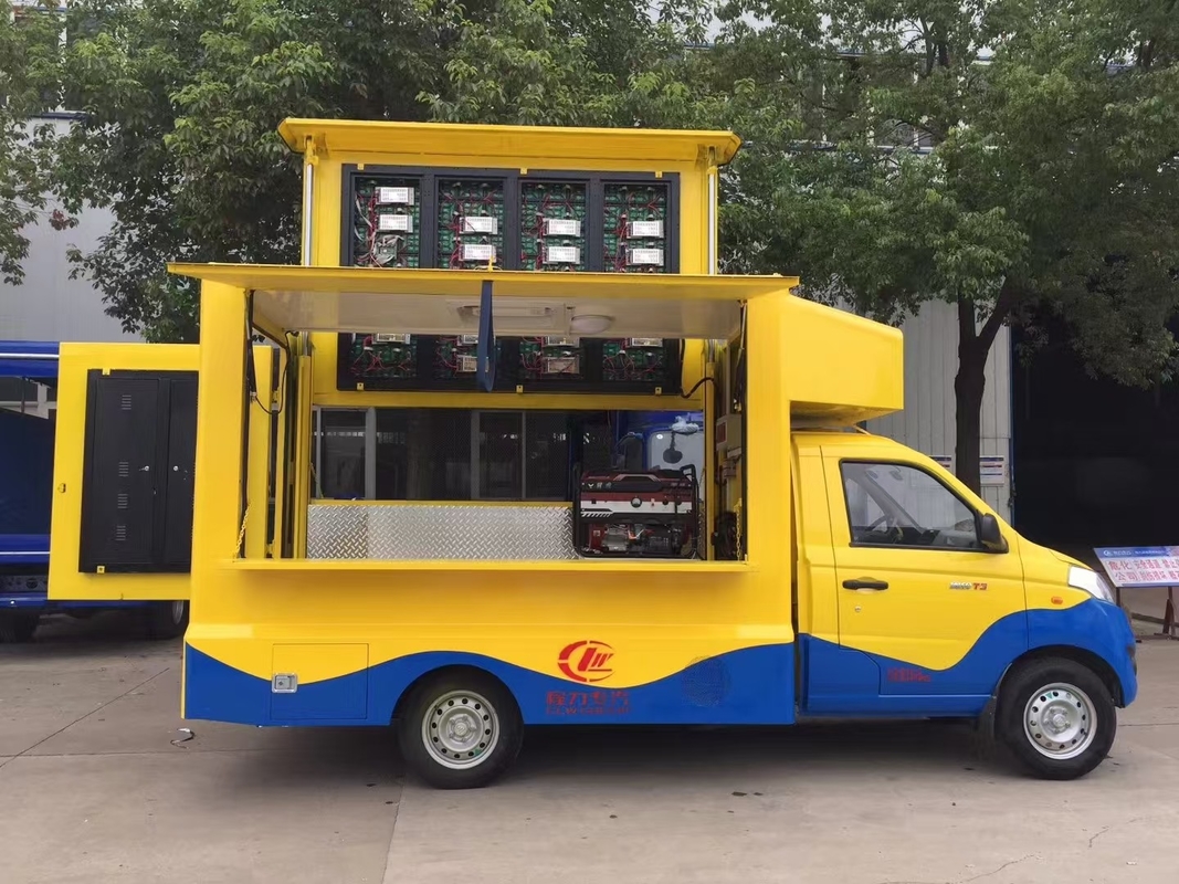 Foton Mobile Led Truck Advertising EURO 6 Mini Outdoor Advertising Screen Mobile LED Display Truck