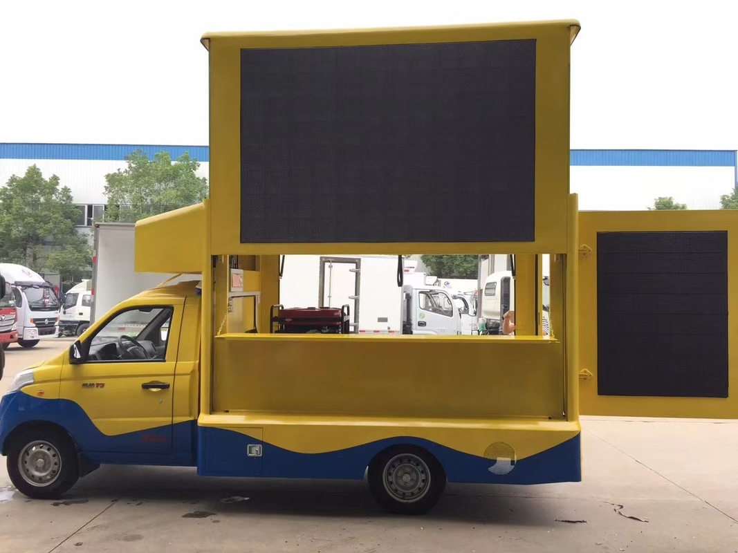 Foton Mobile Led Truck Advertising EURO 6 Mini Outdoor Advertising Screen Mobile LED Display Truck